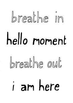 breath in