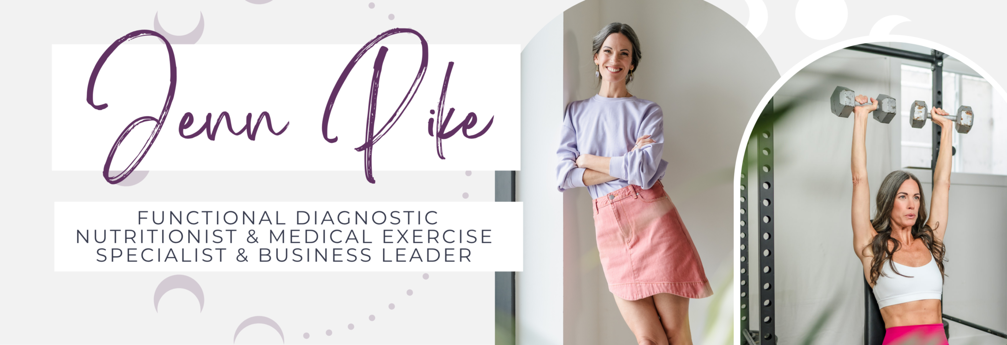 Jenn Pike Website Banners
